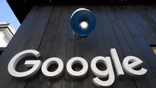 Google is facing a major antitrust action. Picture: AFP