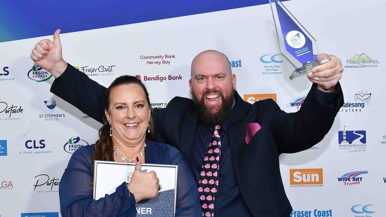 WINNERS: Best New Fraser Coast Business, RAD Rolled Ice Cream. Picture: Patrick Woods.