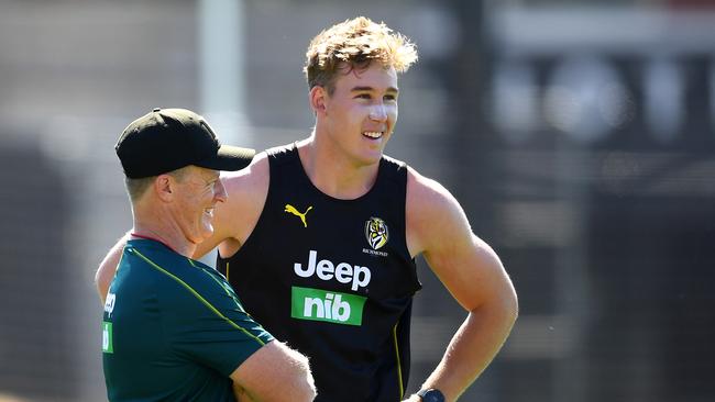 Tom Lynch has settled in well at Tigerland. Picture: Getty Images