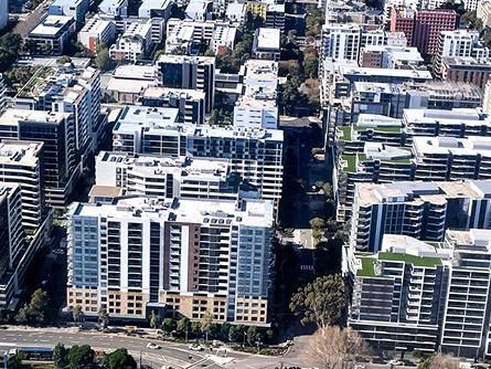 Higher density housing has taken over the inner-city suburb of Mascot.