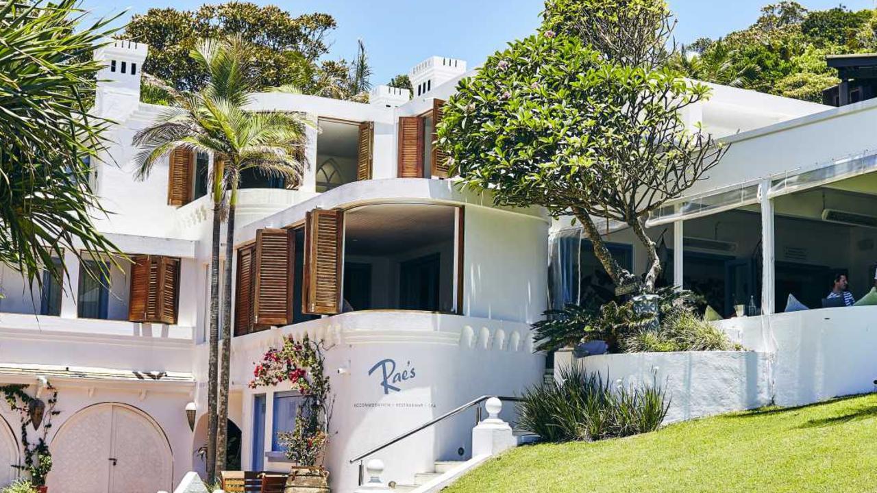 Byron Bay at its best - boutique hotel Rae's on Wategos Beach.