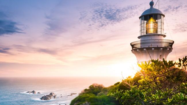 Sugarloaf Point Lighthouse at picturesque Seal Rocks. Picture: Supplied