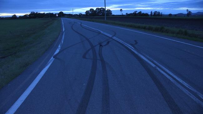 A man in his 20s is in a critical condition after receiving “significant” neck injuries at a Stapylton hoon meet in the early hours of Sunday morning.