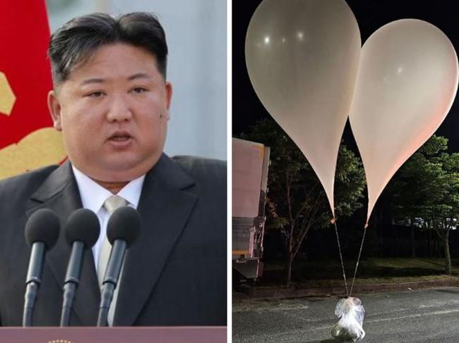 North Korea sends pooh balloons to South