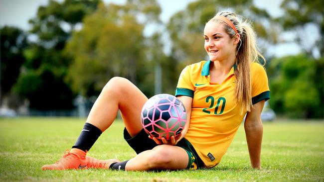 Ellie Carpenter will be the youngest Australian athlete at the Rio Olympics. Picture: Adam Taylor