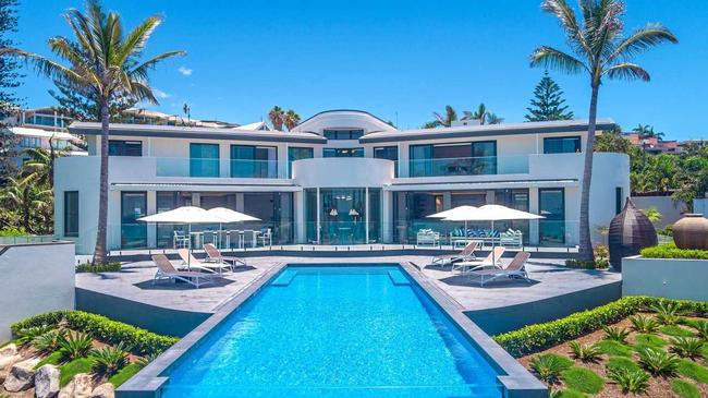 STUNNING: This spectacular beachfront home at 21-23 Webb Road, Sunshine Beach, has just been listed for a Coast record $22 million. Picture: Tom Offermann Real Estate