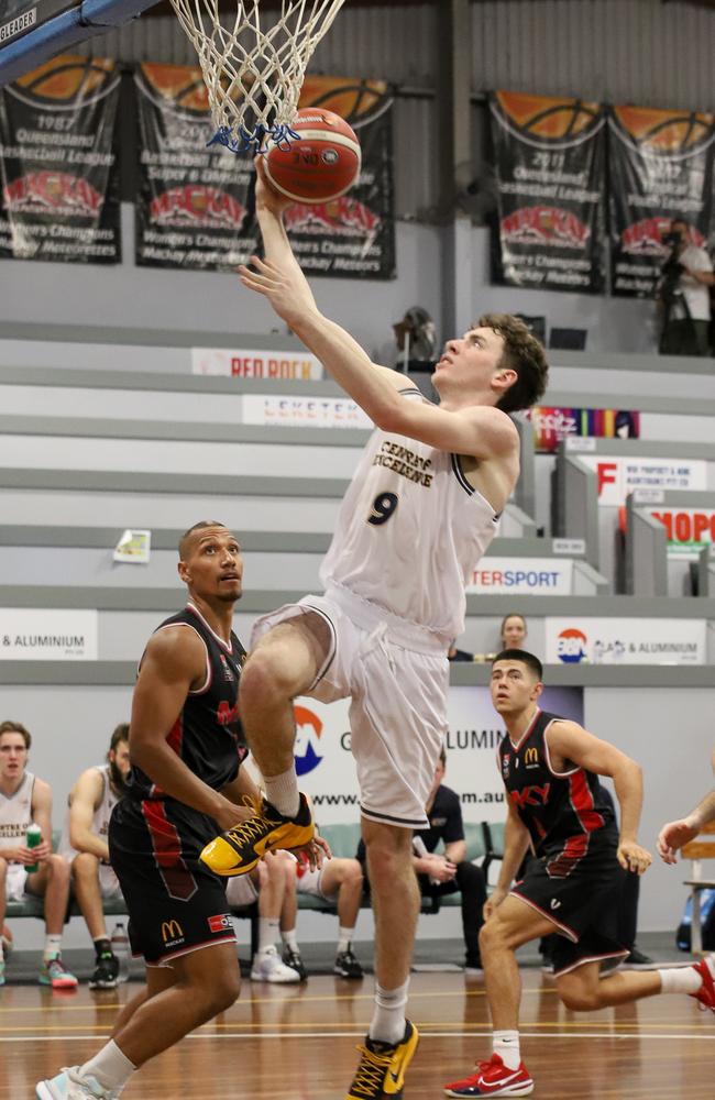 Rory Hawke in action. Picture: Basketball Queensland