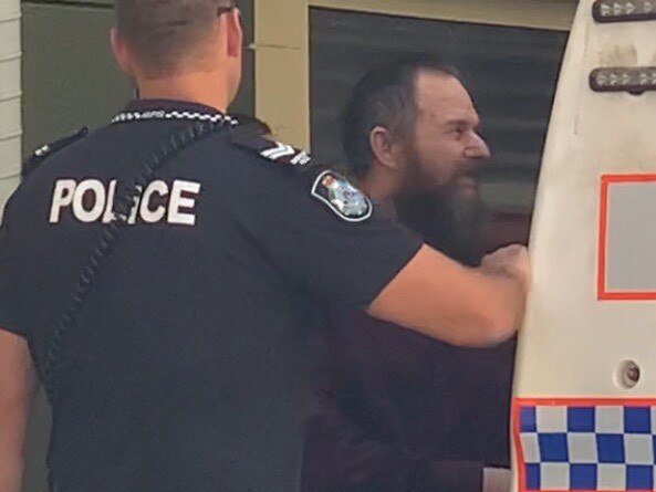 Philip Andrew Hunter pleaded guilty to attempted arson and act intended to resist or prevent arrest when he faced Maryborough District Court on Tuesday.