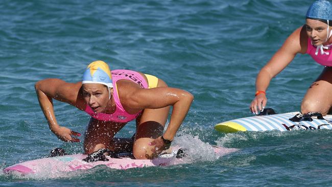 Ironwoman Courtney Hancock at Aussies.