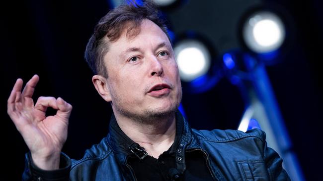 Elon Musk courted controversy throughout the outbreak. Picture: AFP).