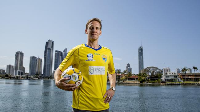 Former Socceroo Michael Thwaite has signed with Gold Coast United. Picture: Jerad Williams