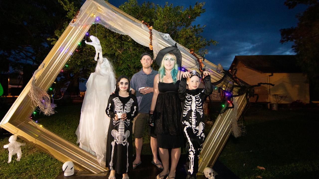 Alex, Jessie, Harlie and Baxter Sims, of Caboolture. Picture: Dominika Lis