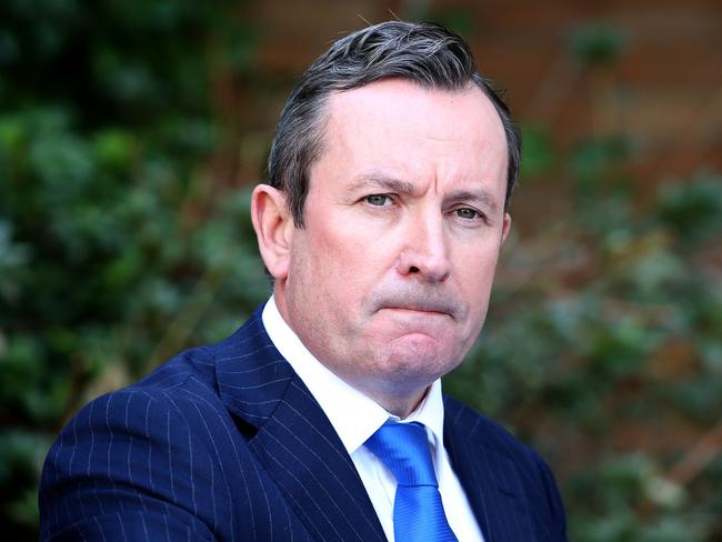 WA Premier Mark McGowan. Picture: Colin Murty