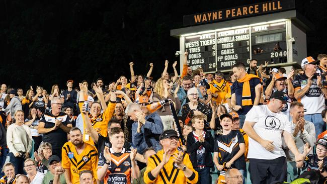 The NRL is open to exploring the purchase of the Tigers’ beloved Leichhardt Oval. Picture: Tom Parrish