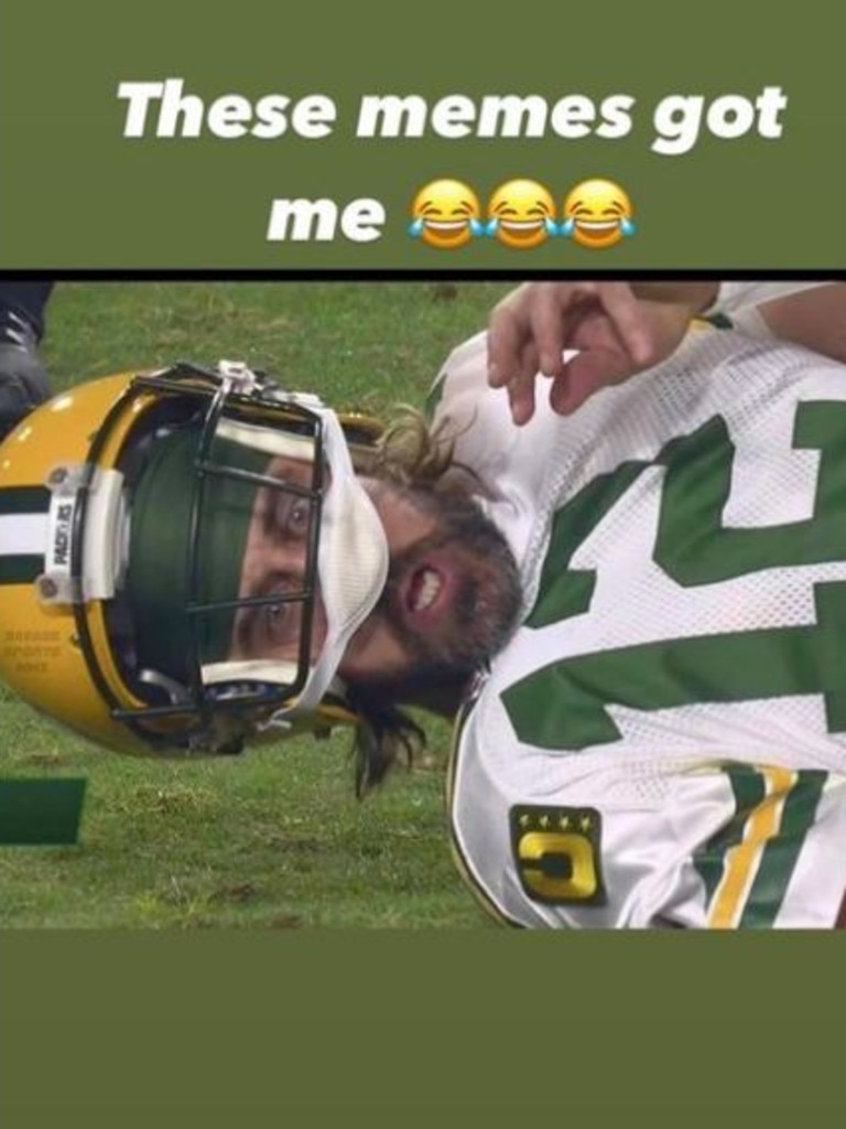 Aaron Rodgers Face Becomes Internet Meme Green Bay Packers Vs Arizona Cardinals Au 4510