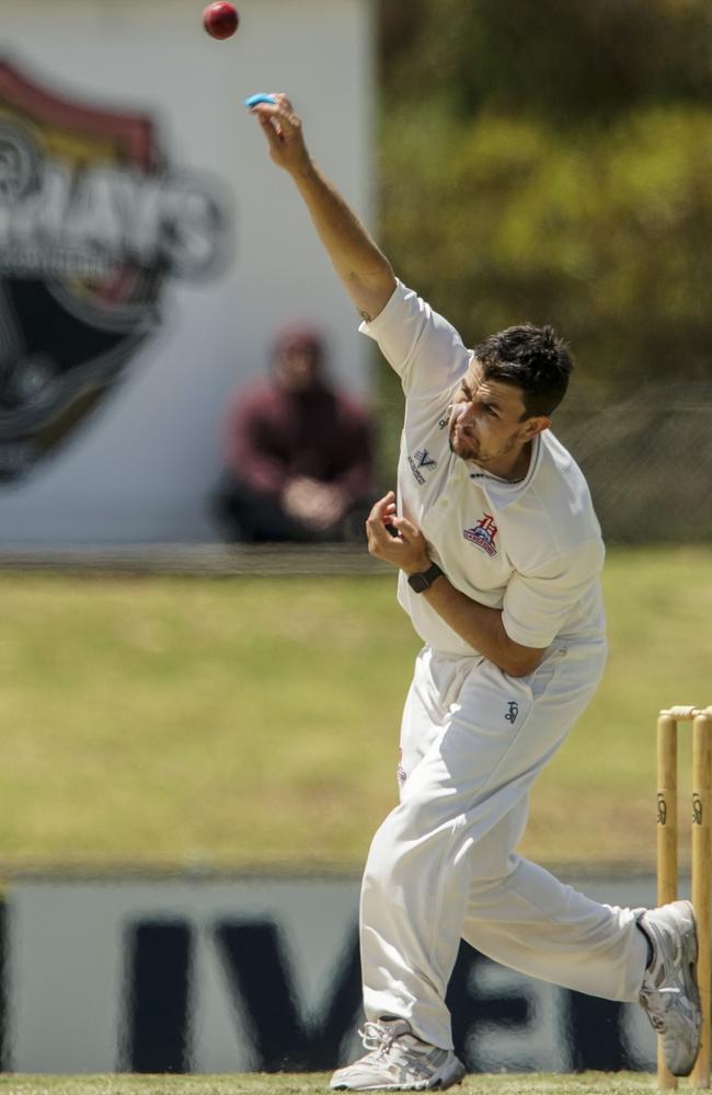 Peter Cassidy took 3-18 against Fitzroy-Doncaster last Saturday.