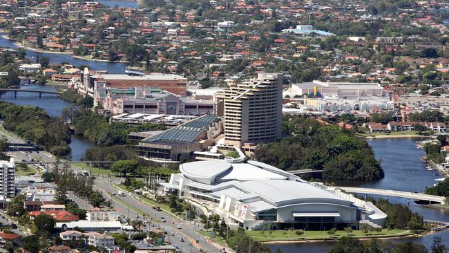 The Gold Coast Convention and Exhibition Centre — there is room on the site to expand by 30 per cent.