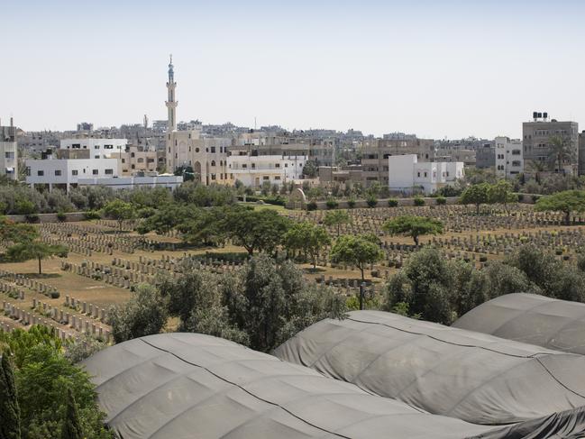 The Gaza War Cemetery before the October 7 attacks. Picture: Dan Kitwood