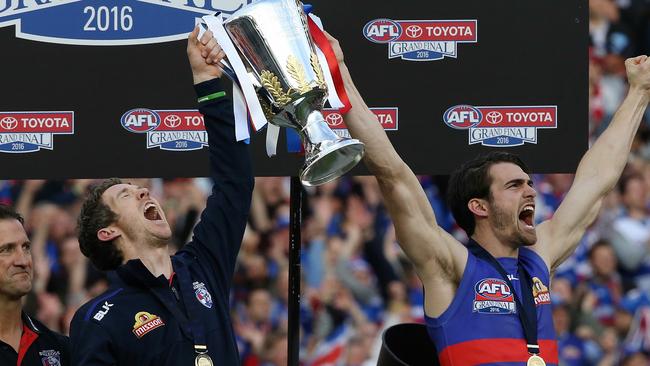 The Bulldogs’ premiership has provided hope to fans of every other team. Picture: Wayne Ludbey