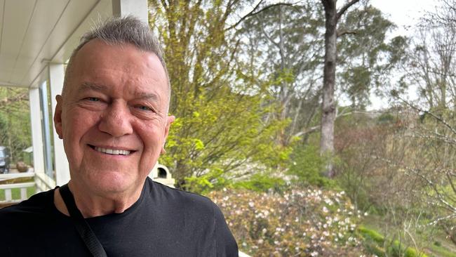 Add Jimmy Barnes to the list of the Qantas Chairman’s Lounge members. Picture: Jane Barnes