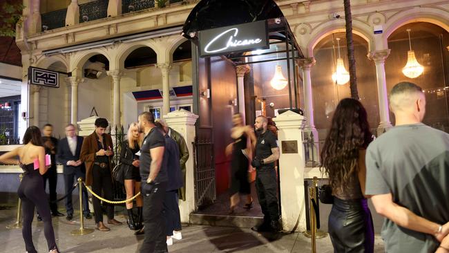 Opening night of Kings Cross Night Club Chicane on Bayswater Road, which is the old Maali bar. Picture by Damian Shaw