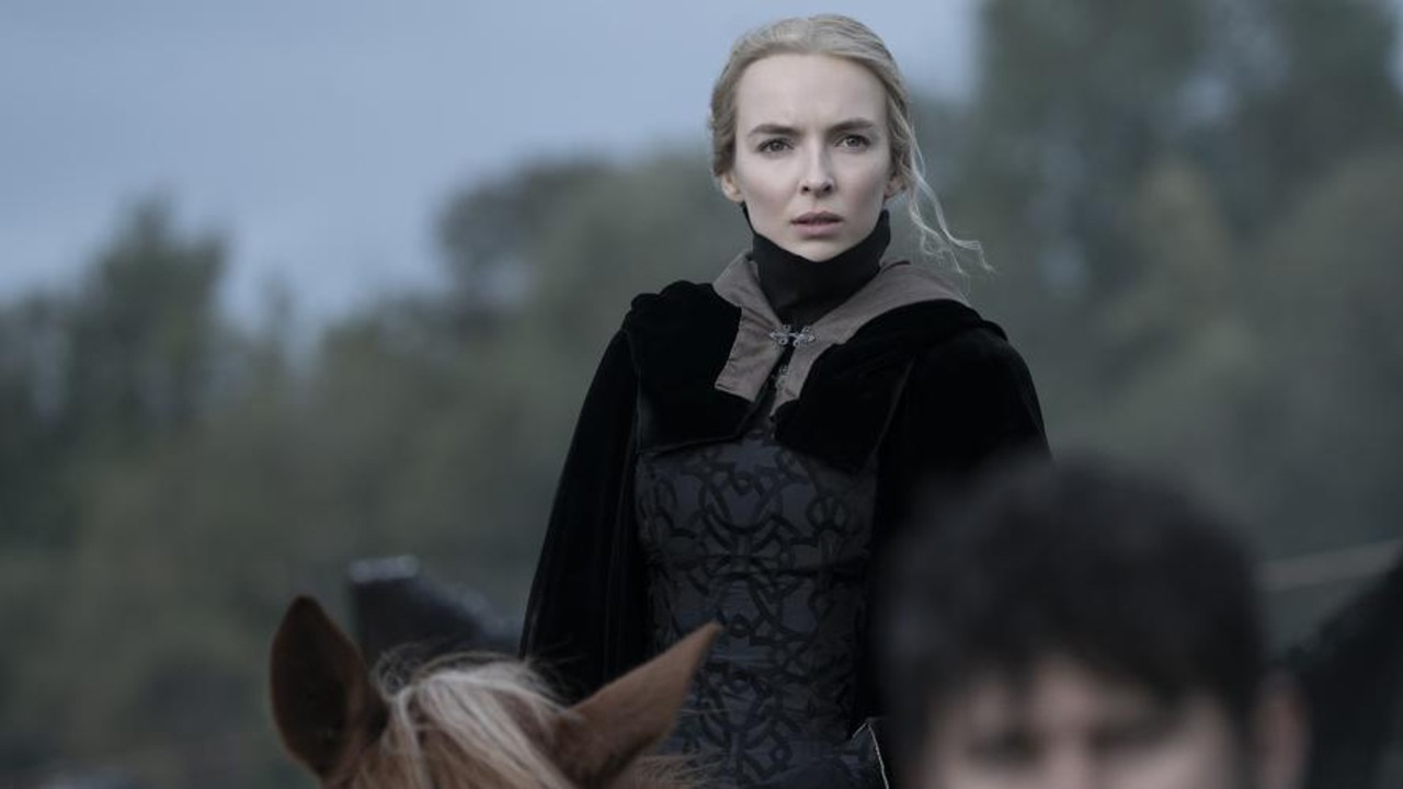 Jodie Comer saves The Last Duel from being a cold, formalist exercise. Picture: Patrick Redmond/20th Century Fox