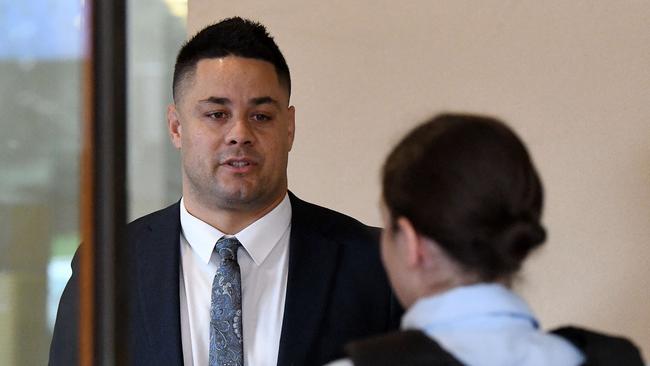 Jarryd Hayne was first taken to Parklea Correctional Centre. Picture: NCA NewsWire/Bianca De Marchi