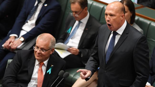 Home Affairs Minister Peter Dutton says the new medivac laws will be seized upon by would-be people-smugglers. Picture: Getty Images