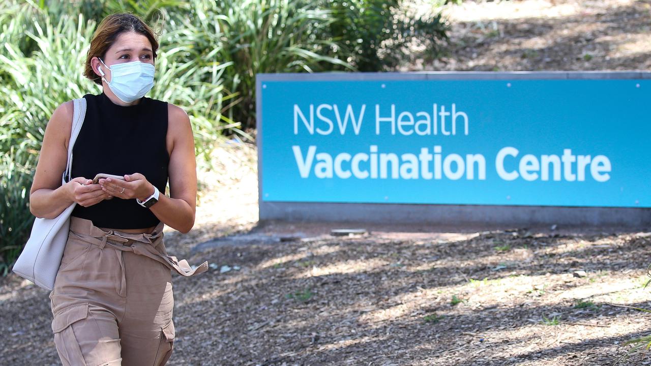 Australia is now more vaccinated than the United States and Israel in terms of the over 16 population. Picture: NCA NewsWire / Gaye Gerard