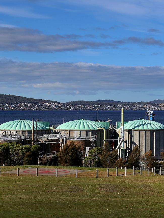 Macquarie Point redevelopment. Macquarie Point Wastewater Treatment Plant