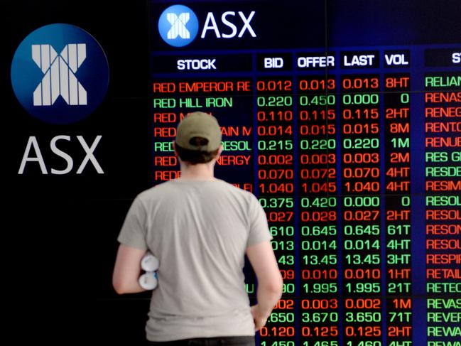 SYDNEY, AUSTRALIA - NewsWire Photos NOVEMBER 10, 2020. Stocks rally at the announcement of German Pharma giant Pfizer announcement of a successful vaccine trial.Picture: NCA NewsWire / Jeremy Piper