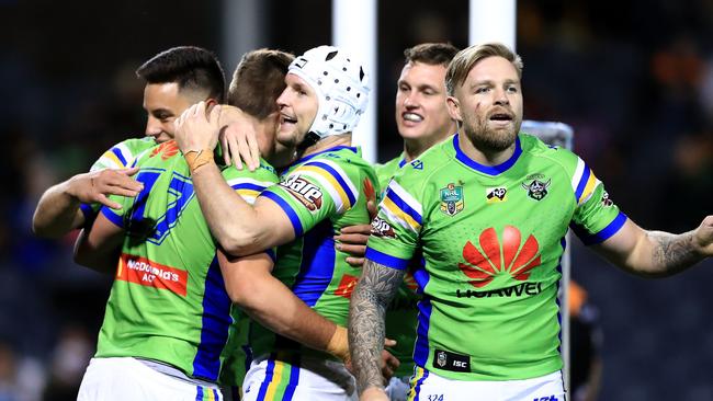 It was Canberra’s most dangerous attacking performance of the season. Photo by Mark Evans/Getty Images.