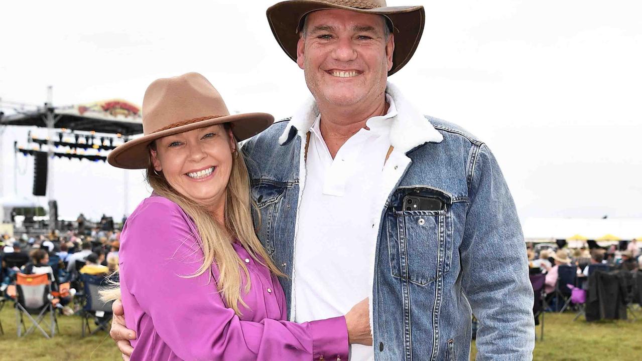 Tamara and Slade Wibberley at Lighthouse Country Music Festival, Burnett Heads. Picture: Patrick Woods.