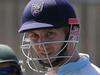 CRICKET: BUPA SHIELD, Tasmania vs. New South Wales (NSW), Blundstone Arena: NSW's Peter Nevill raises his bat after passing 150 runs.