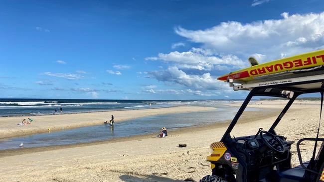 A man drowned at Happy Valley, between Bulcock Beach and Kings Beach in Caloundra. Photo: Patrick Woods