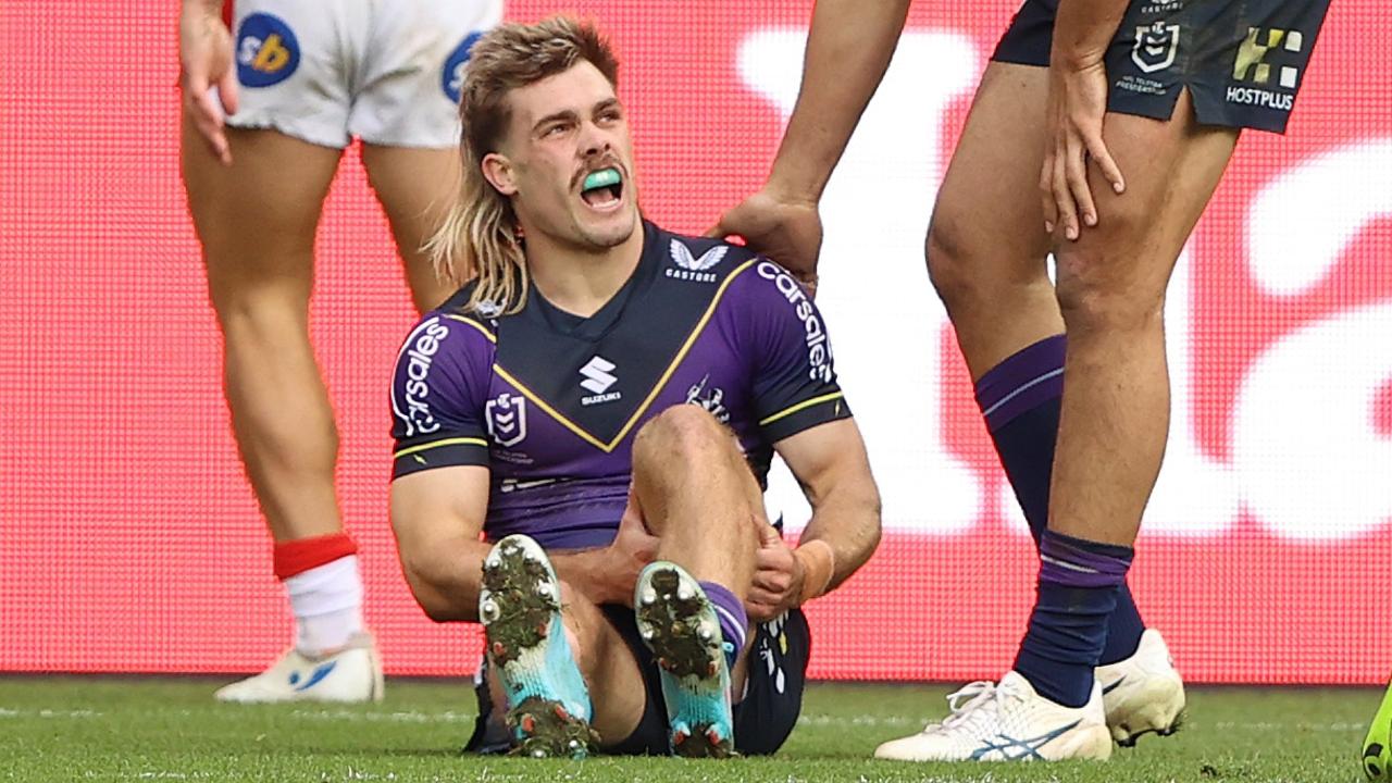 Ryan Papenhuyzen will be sidelined for at least four weeks. Picture: Robert Cianflone/Getty Images