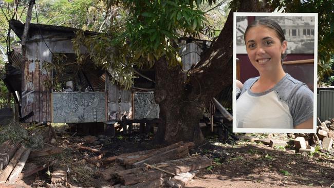 Lani Hilder, 29, has been charged with arson and fraud of a Koongal home she bought at an unpaid rates auction in 2022.