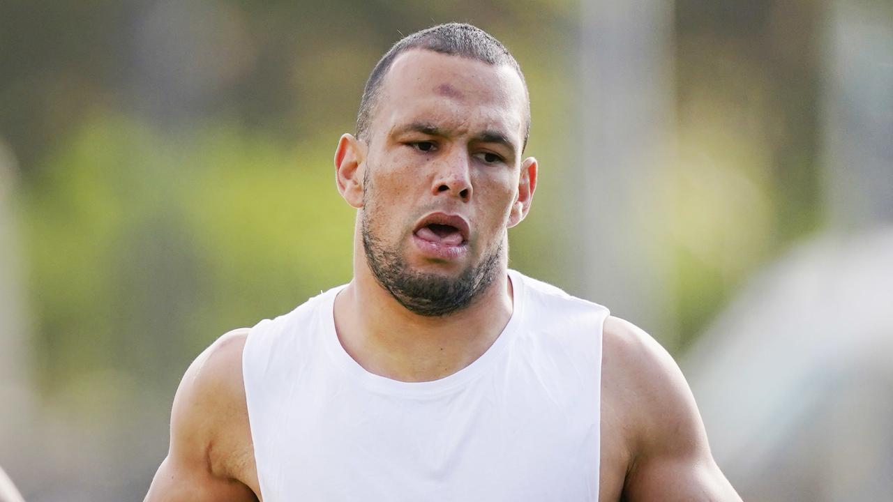 Will Chambers has been training in Melbourne. Picture: AAP Image/Michael Dodge