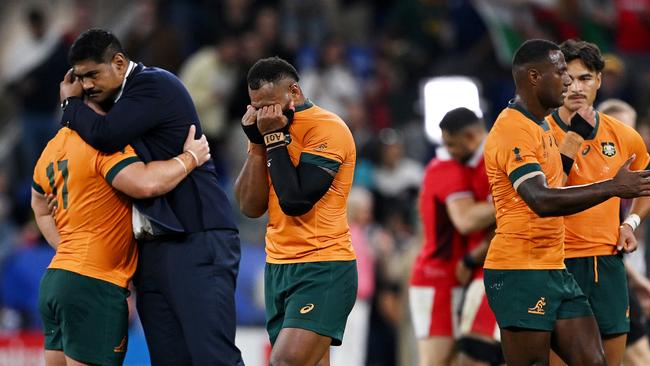 The Wallabies’ disastrous World Cup is over. (Photo by Hannah Peters/Getty Images)