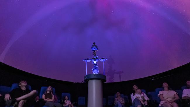 Learn about the night sky at the Queen Victoria Museum and Art Gallery’s planetarium in Launceston. Picture: Tourism Australia