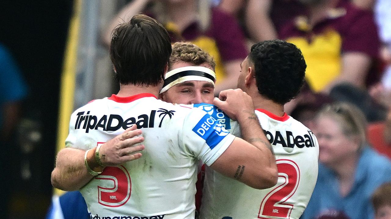 NRL Live: Dragons close in on all-time Broncos upset