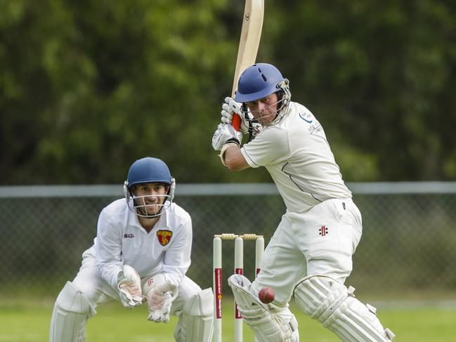 Simon Dart has been a formidable finals player for Red Hill. Picture: Valeriu Campan