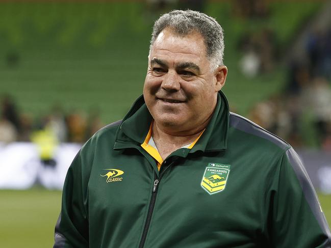 Australia head coach Mal Meninga has formally signed a three-year contract extension. Picture: Getty Images