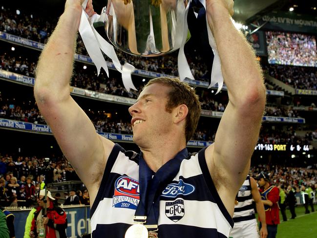 Steve Johnson is a three-time premiership player with Geelong and won the Norm Smith Medal in the 2007 decider.