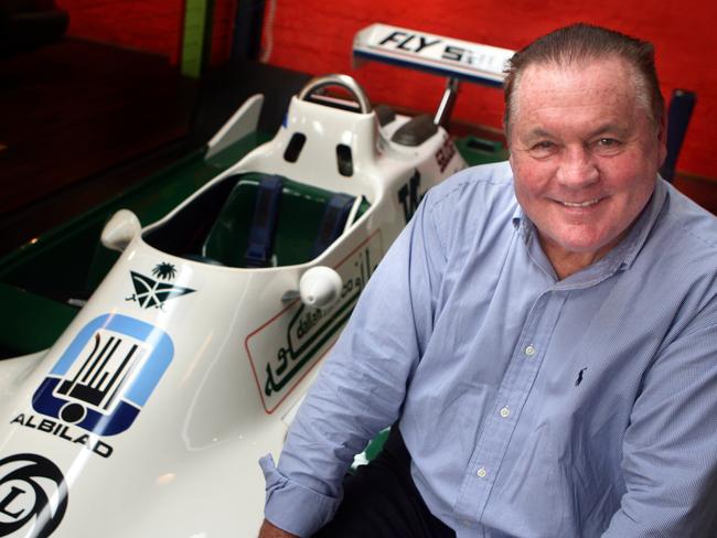 Former F1 world champion Alan Jones.