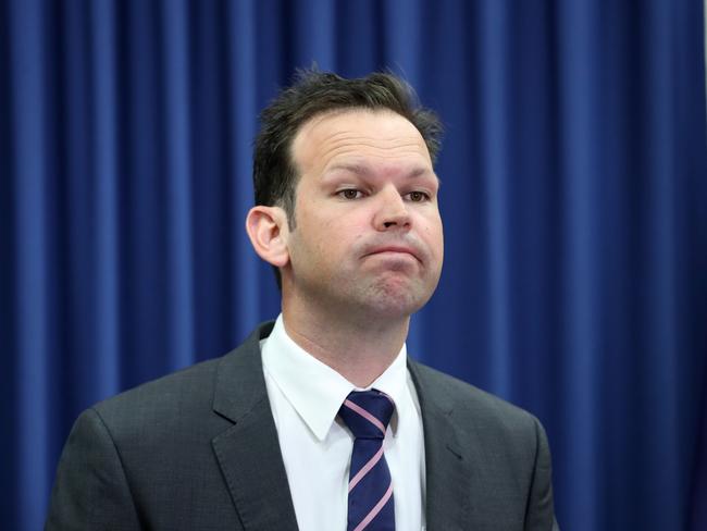 Minister for Resources and Northern Australia Matt Canavan. Pic Darren England.