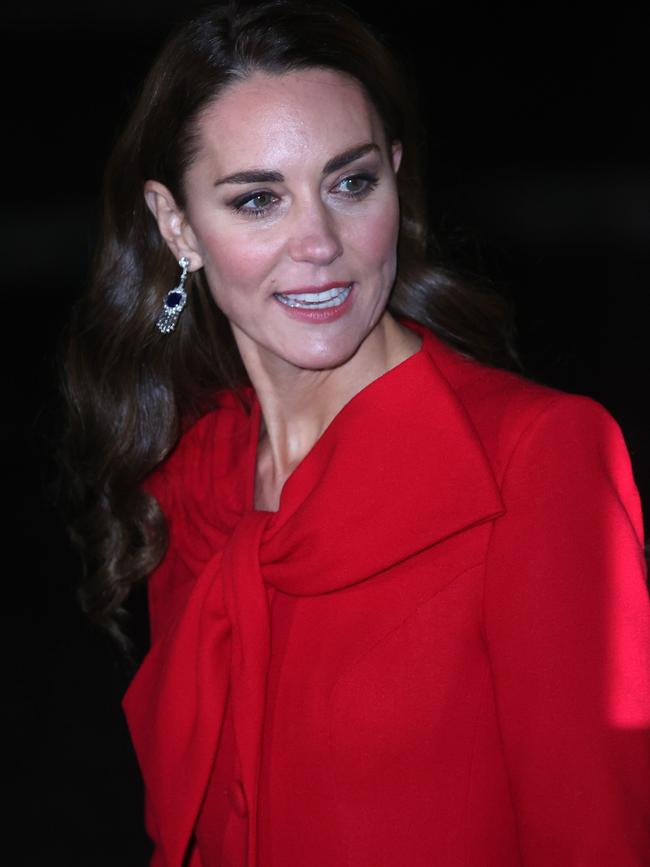 Kate was centre stage for the Christmas concert. Picture: Chris Jackson/Getty Images