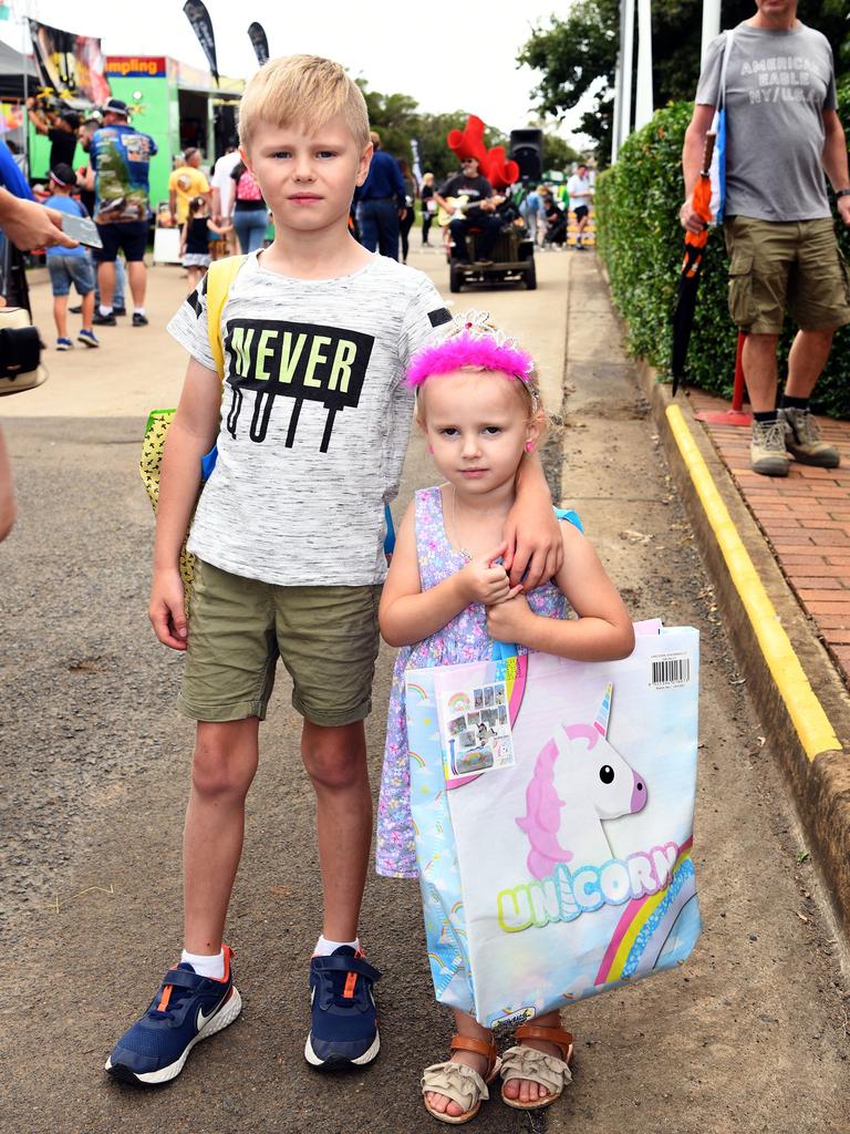 Xavier and Evelyn Rutledge. Heritage Bank Toowoomba Royal Show. Saturday March 26, 2022