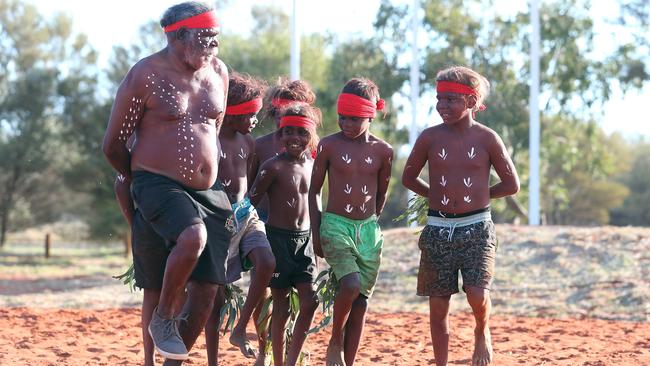 The closing ceremony of the Indigenous Constitutional Convention, where Indigenous people called for a voice in Parliament. (Pic: James Croucher)