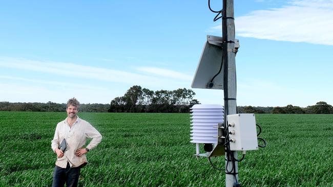 Woolbrook farm at Teesdale with farmer Lachie Morrison who has spoken about the impact 5g mobile technology will have on farming. Picture: Mark Wilson